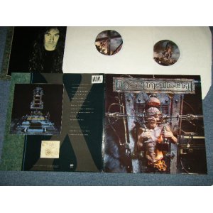 画像: IRON MAIDEN - THE X FACTORY : with BOOKLET (NEW) / 1995 UK ENGLAND ORIGINAL 1st PRESS "BRAND NEW" "Double CLEAR Wax Vinyl" 2-LP's 