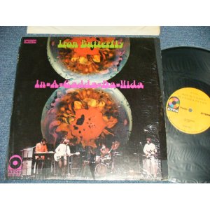 画像:  IRON BUTTERFLY - IN-A-GADDA-DA-VIDA ( Matrix # A) ST-C 681329-2D  B) ST-C-681330-3D   TYPING Style    STANDARD CUTTING Sound,) (Ex++/Ex+++ EDSP)  / 1969 Version  US AMERICA  2nd Press "YELLOW with 1841 BROADWAY Label" Used LP 