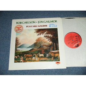 画像: ROB CARLSON & JON GAILMOR - PEACEABLE KINGDOM  (Ex++/MINT- Cut Out for Promo) / 1974 US AMERICA ORIGINAL  "PROMO" Used  LP 