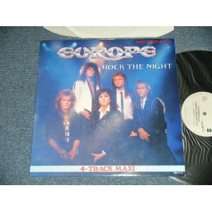 画像: EUROPE - ROCK THE NIGHT ( Ex++/MINT- )  / 1988 HOLLAND  ORIGINAL Used  12" EP/ 4 Track MAXI 