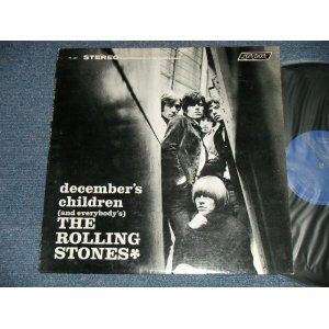 画像: ROLLING STONES -  DECEMBER'S CHILDREN  ( Ex+/Ex++ Looks:Ex+++) (Matrix# A) ZAL-7031-4 MR PRC W △8579  / B) ZAL-7032-4 PRCW MR △8579-x ) (Ex+++/MINT-)   / 1965 VERSION? US AMERICA  "BLUE with Boxed 'LONDON' Label"  STEREO Used LP