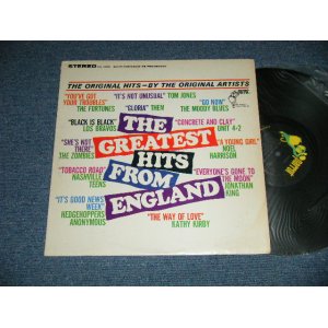 画像: V.A. Omnibus- The GREATEST HITS FROM ENGLAND (Ex++/Ex+++ Looks:MINT- ) / 1967 US AMERICA ORIGINAL STEREO Used LP