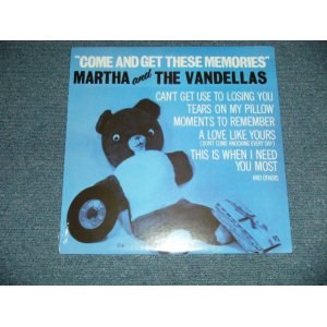 画像: MARTHA and The VANDELLAS -  COME AND GET THESE MEMORIES  ( SEALED)   / US AMERICA REISSUE "BRAND NEW SEALED"   LP 