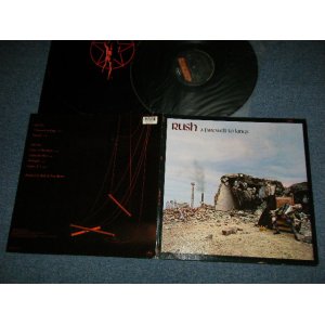 画像: RUSH -  A FAREWELL TO KINGS ( Ex+++/Ex+++ Looks:MINT-)  / 1980's US AMERICA REISSUE  Used LP  