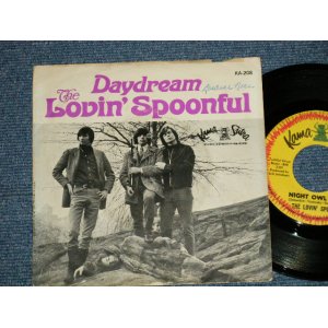 画像: The LOVIN' SPOONFUL - A) DAYDREAM B) NIGHT OWL BLUES  (Ex/Ex+, Ex++ BB, SWOFC)  / 1966 US AMERICA ORIGINAL  Used  7" Single  with Picture Sleeve 