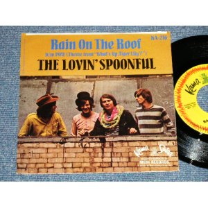 画像: The LOVIN' SPOONFUL - A) RAIN ON THE ROOF B) POW   (Ex+++/Ex+++ STAPPLE Hole, STOC,)  / 1966 US AMERICA ORIGINAL  Used  7" Single  with Picture Sleeve