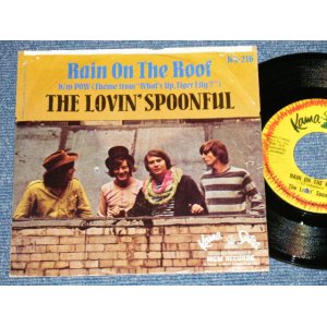 画像: The LOVIN' SPOONFUL - A) RAIN ON THE ROOF B) POW   (Ex+/Ex++ BB, STAPPLE Hole, STOC,)  / 1966 US AMERICA ORIGINAL  Used  7" Single  with Picture Sleeve