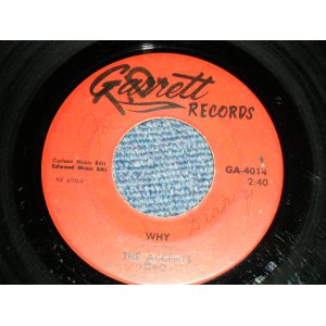 画像: The ACCENTS - A)WHY B) ROAD RUNNER (VG+++ Looks:VG++ )  / 1965 US AMERICA ORIGINAL Used  7" Single