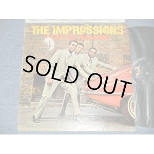 画像: The IMPRESSIONS - KEEP ON PUSHING (VG+++/Ex+++ Looks:Ex++ EDSP. TEAROFC) / 1964 US AMERICA ORIGINAL "MONO"  Used  LP 