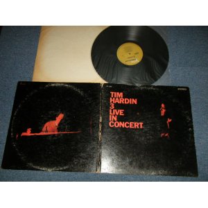 画像: TIM HARDIN - 3/LIVE IN CONCERT (MATRIX NUMBER A)  FT/FTS-3049 SIDE1 MG MGS-1548-RE1.   B)   FT/FTS-3049 S2  MG1 MGS-1549 )  ( VG++/Ex EDSP) / 1968 US AMERICA ORIGINAL 1st Press Label   STEREO Used LP 