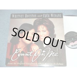 画像: WHITNEY HOUSTON & CECE WINANS - COUNT ON ME (Ex++/MINT- EDSP ) / 1996 US AMERICA ORIGINAL Used   12"