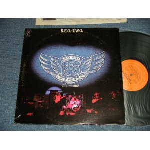 画像: R.E.O. REO SPEEDWAGON -  R.E.O./T.W.O. (Ex++/MINT-) / 1973 US AMERICA ORIGINAL "ORANGE Label" Used LP 