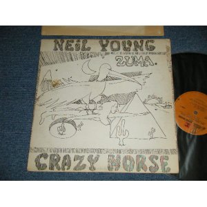 画像: NEIL YOUNG   - ZUMA : NO SONG SHEET ( Matrix #  A) MS2242 31966-1B   B) MS2242 31967-1B) ( Ex+/Ex++) / 1975 US AMERICA ORIGINAL "BROWN  Label" Used LP 