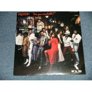 画像: FREEDOM - ARE YOIU AVAILABLE? (SEALED) / 1984  US AMERICA  ORIGINAL"BRAND NEW SEALED " LP