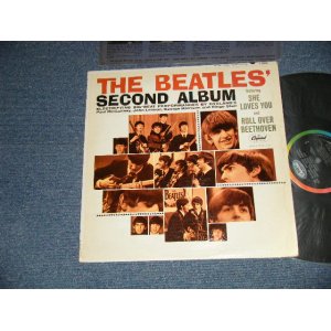 画像: THE BEATLES - SECOND ALBUM (Matrix #  A) T-1-2080-F-9      HAND WRITING  Style  B) T-2-2080-F-9   HAND WRITING  Style) ( Ex++/Ex++ EDSP)  / 1964 US AMERICA ORIGINAL "BLACK with RAINBOW Label" MONO Used LP 