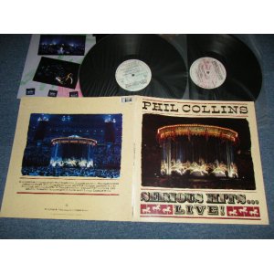 画像: PHIL COLLINS - SERIOUS HITS ... LIVE!  ( MINT-/MINT)  / 1990 UK ENGLAND ORIGINAL Used 2-LP's