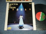 画像: ARETHA FRANKLIN - ARETHA IN PARIS  (MATRIX # ( HAND WRITING STYLE )   A)ST-A-681373-B  B)ST-A-681374-B) ( E+++/Ex+++ : EDSP, CUT OUT  )  / 1968 US AMERICA 1st press "RED & Green Label" "1841 BROADWAY Label" Used LP  