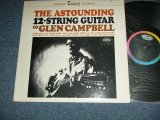 画像: GLEN CAMPBELL - THE ASTROUNDING  12-STRING GUITAR  ( Ex+++/MINT-)  / 1964 US AMERICA ORIGINAL "BLACK with RAINBOW Label" Used LP 