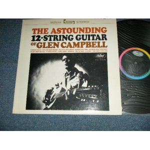 画像: GLEN CAMPBELL - THE ASTROUNDING  12-STRING GUITAR  ( Ex+++/MINT-)  / 1964 US AMERICA ORIGINAL "BLACK with RAINBOW Label" Used LP 