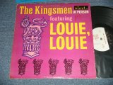 画像: THE KINGSMEN - IN PERSON  feat.LOUIE,LOUIE ( Ex-/Ex++ WOBC)  / 1964 US AMERICA ORIGINAL MONO Used LP 