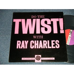 画像: RAY CHARLES -  DO THE TWIST! WITH  RAY CHARLES (Ex++/Ex+ Looks:Ex+++)  / 1961 US AMERICA "RED $ PURPLE Label with WHITE FAN" MONO Used LP 