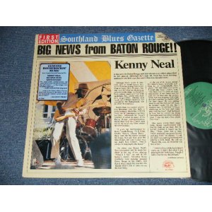 画像: KENNY NEAL - BIG NEWS FROM BATON ROUGE!! (Ex++/MINT- Cut Out)  / 1988 US AMERICA ORIGINAL   Used  LP