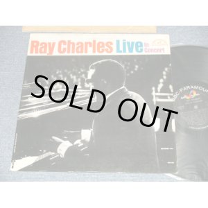 画像: RAY CHARLES - LIVE IN CONCERT(Ex+/Ex++ )  / 1965 US AMERICA ORIGINAL MONO  Used LP 