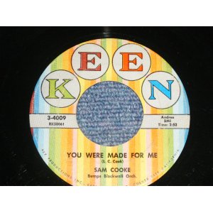 画像: SAM COOKE - A) YOU WERE MADE FOR ME  B) LONELY ISLAND (Ex-/Ex-)  / 1958 US AMERICA ORIGINAL Used 7"SINGLE  