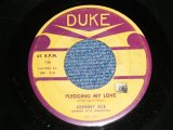 画像: JOHNNY ACE - A) PLEDGING MY LOVE  B) ANY MORE (VG+++/VG+++)  / 1954 US AMERICA ORIGINAL Used 7"SINGLE  