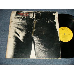 画像: The ROLLING STONES - STICKY FINGERS (Matrix # A) ST-RS-712189 CC MR 15943 (7) Rolling Stones Records B) ST-RS-712190 CC MR 15943-x (7) Rolling Stones Records ) ( VG+++/POOR SOME SKIP and JUMP, Tear、TAPESEAM ) / 1971 US AMERICA ORIGINAL "MO Press" "ZIPPER COVER" "1841 BROADWAY Label" Used LP