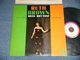 画像: RUTH BROWN  - MISS RHYTHM (Ex+/VG++  Looks:Ex- /  1959 US AMERICA ORIGINAL 1st PRESS "BULLSEYE Label" MONO Used LP