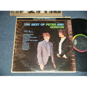 画像: PETER AND GORDON -  THE BEST OF ( Ex/Ex++ ) / 1966  US AMERICA ORIGINAL "BLACK With RAINBOW Label" STEREO Used LP 