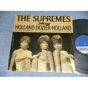 画像: THE SUPREMES - SING HOLLAND DOZIER HOLLAND ( Ex+/Ex  Looks:Ex+++) /  1967 US AMERICA ORIGINAL MONO Used LP 