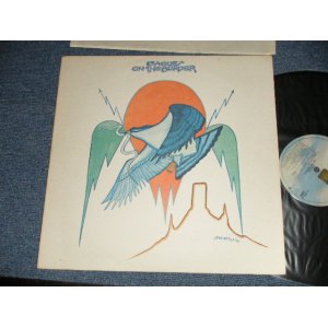 画像: EAGLES - ON THE BORDER (Matrix #  A)7E 1004-A-1 CP  STERLING LH   B)7E-1004-B5  CSM   STERLING ) "PITMAN Press in NJ"  (Ex++/Ex+++) / 1975-6 Version US AMERICA 1st Press "TEXTURED Cover" "2nd Press Press CLOUD with 'W' Logo Label" Used LP