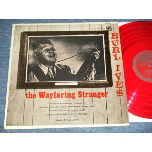 画像: BURL IVES - THE WAYFARINGS STRANGER  (Ex+++/MINT- )  / 1954 US AMERICA ORIGINAL "RED WAX Vinyl" MONO Used LP 