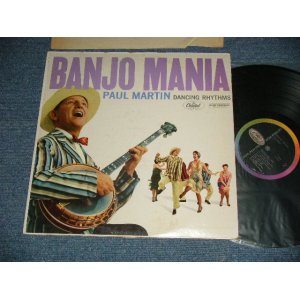 画像: PAUL MARTIN DANCING RHYTHM - BANJO MANIA   (Ex+/Ex+++  EDSP)  / 1950's  US AMERICA ORIGINAL MONO Used LP 