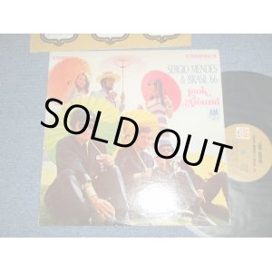 画像: SERGIO MENDES & BRASIL '66 -  LOOK AROUND (MATRIX #  A) SP 4173-7   B) SP 4174-7) (Ex++. Ex/Ex+++ Looks:Ex+)  / 1968 US AMERICA Original Stereo "BROWN LABEL" Used LP 