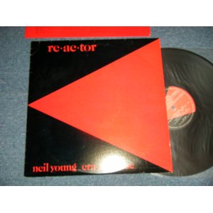 画像: NEIL YOUNG  - REACTOR ( Matrix #  A)  HS-1-2304-S3-RE-1 dg +SLM+▵921   B)   HS-2-2304-S2  dg  SLM+▵921-x ) (Ex++/MINT-) /1981 US AMERICA ORIGINAL Used LP  with CUSTOM INNER SLEEVE