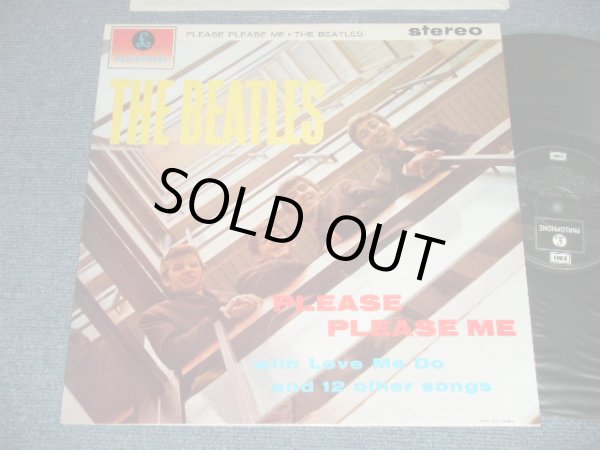 画像1: THE BEATLES - PLEASE PLEASE ME ( White PARLOPHONE & 2 EMI Mark  Label : MATRIX Number 2&4 )   / UK ENGLAND REISSUE STEREO Used LP