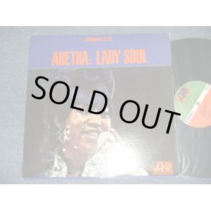 画像: ARETHA FRANKLIN - LADY SOUL  (Ex++/VG+++ SCRATCHES) / 1969 Version US AMERICA 2nd Press "GREEN & RED with 1841 BROADWAY Label" Used LP 　