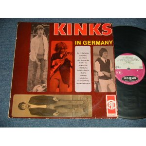 画像: THE KINKS - IN GERMAN ( VG+++/Ex+ Looks:Ex+++ EDSP) / 1965 WEST-GERMANY ORIGINAL STEREO Used LP 