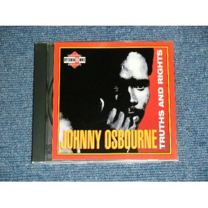 画像: JOHNNY OSBOURNE - TRUTHS AND RIGHTS   (MINT-, Ex/MINT) / 1992 UK ENGLAND ORIGINAL  Used CD 