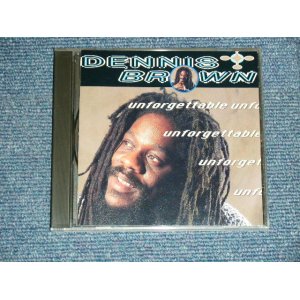 画像: DENNIS BROWN - UNFORGETTABLE   (MINT-/MINT) / 1993 US AMERICA ORIGINAL  Used CD 