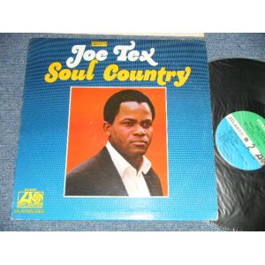 画像: JOE TEX - SOUL COUNTRY (Ex+/Ex+++ WOBC, EDSP) / 1968 US AMERICA ORIGINAL 1st Press "GREEN & BLUE Label" Used LP 