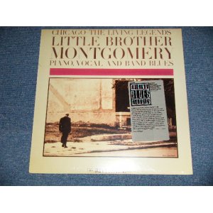 画像: LITTLE BROTHER MONTGOMERY - CHICAGO - THE LIVING OF LEGENDS PIANO, VOCAL AND BAND BLUES  (SEALED)  / 1989 US AMERICA REISSUE " BRAND NEW SEALED"  LP 