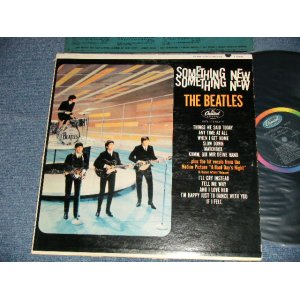 画像: The BEATLES -  SOMETHING NEW ( Matrix # A)  T1-2108-P15    B)  T2-2108-G 4 #4) ( Ex/Ex+ Looks:Ex-) / 1964 US AMERICA ORIGINAL "BLACK with COLOR BAND Label" MONO Used LP  EDSP