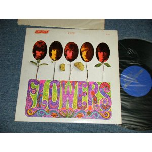 画像: ROLLING STONES -  FLOWERS （ Matrix # A) ZAL 77-52  B) ZAL 7753-2 ）( Ex+++/MINT- ) / 1967 CANADA ORIGINAL "DARK BLUE  with Boxed 'LONDON' Label"  STEREO Used LP