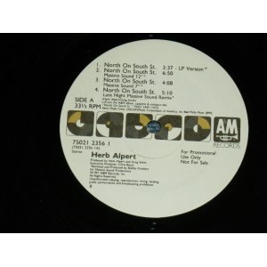 画像: HERB ALPERT- NORTH ON SOUTH ST. (- /Ex+++) / 1991 US AMERICA "PROMO ONLY"  Used 12" Single