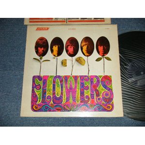 画像: ROLLING STONES -  FLOWERS (Matrix# A) ZAL 7752-1M BellSound MR   B) ZAL 7753-1M BellSound MR)  ( Ex++/Ex++ A-1:Ex-) / 1967 US AMERICA  ORIGINAL "Shinning DARK BLUE  with Boxed 'LONDON' Label" "ADDRESS CREDIT at Bottom Label"  STEREO   Used LP