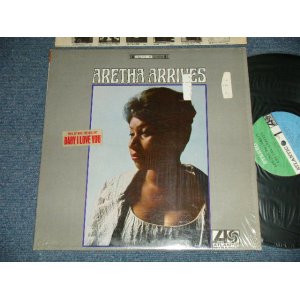 画像: ARETHA FRANKLIN - ARETHA ARRIVES (Matrix # A)ST-A-671077-B WI AT  CT T  B)ST-A-671078-B WI AT) (MINT-/MINT- Looks:Ex+, MINT-) / 1967 US AMERICA ORIGINAL  "With TITTLE Seal on FC" "GREEN & BLUE  Label" Used LP